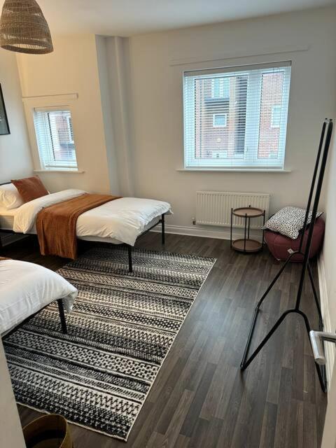 Modern Twin Room Near Ancoats & Etihad Stadium Manchester Exteriör bild