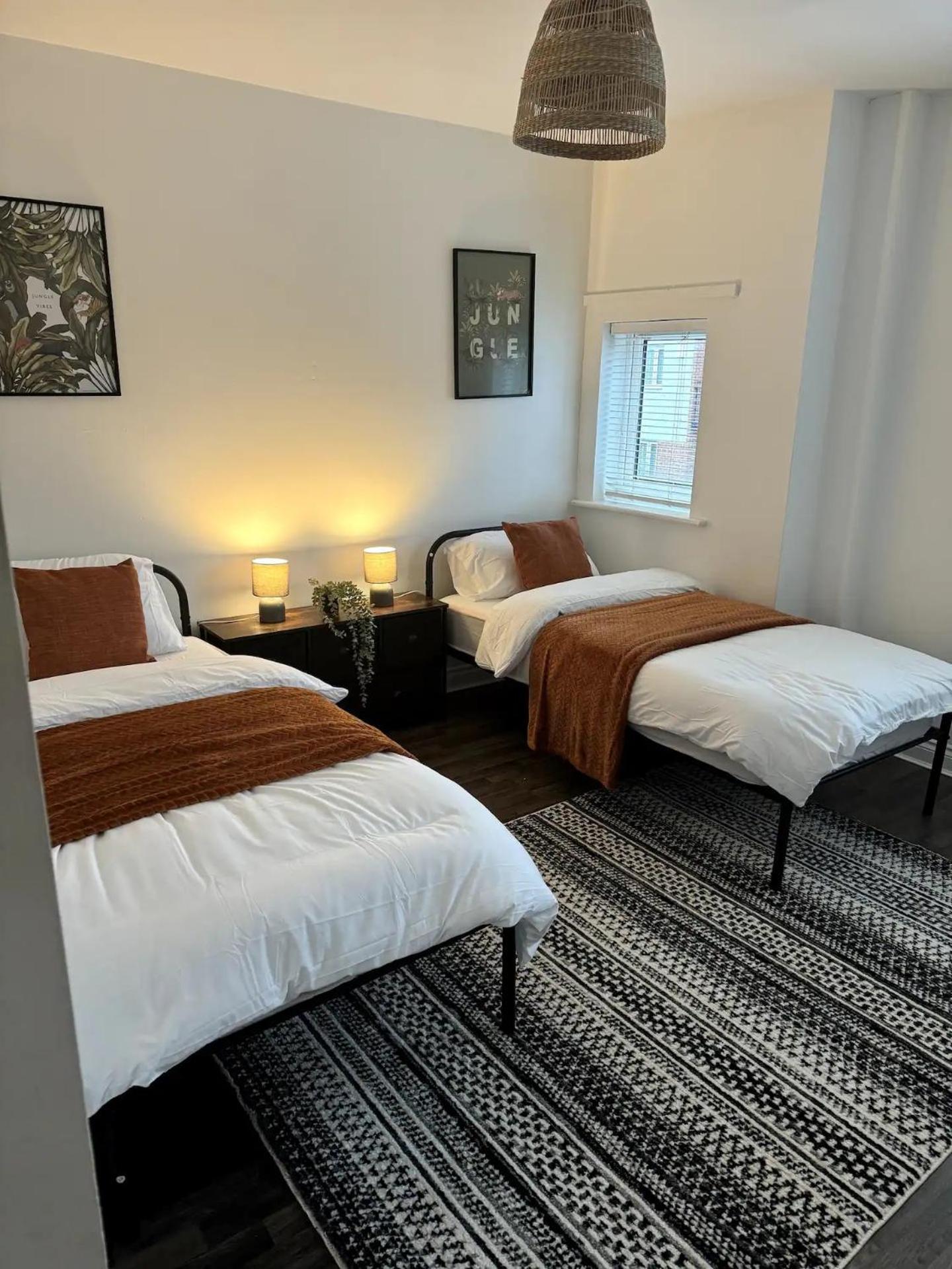 Modern Twin Room Near Ancoats & Etihad Stadium Manchester Exteriör bild